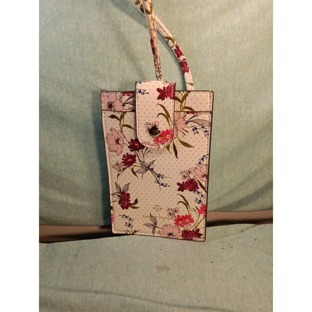 Nanette Lepore Small Floral Crossbody Wallet/Phone Holder